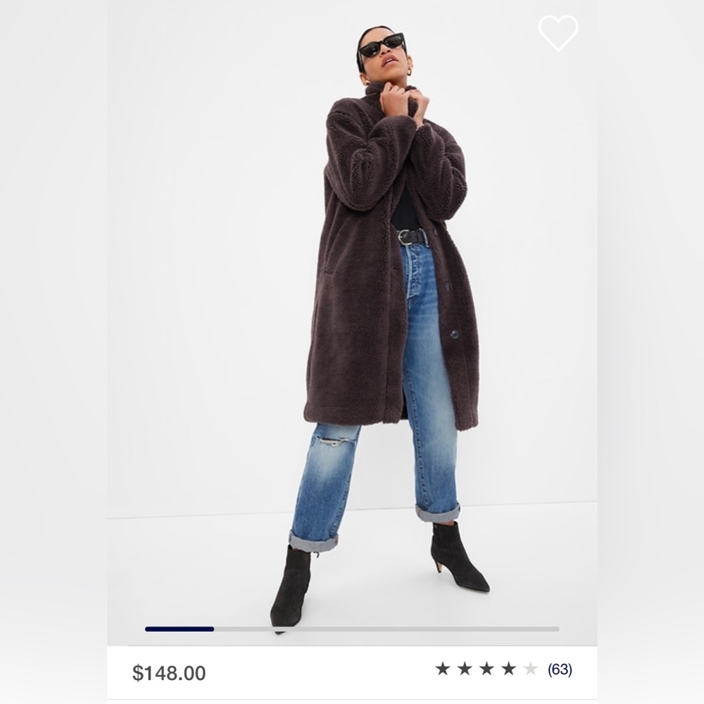 Long Sherpa coat